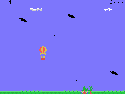 Flying to the witches