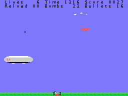 Escorting an airship