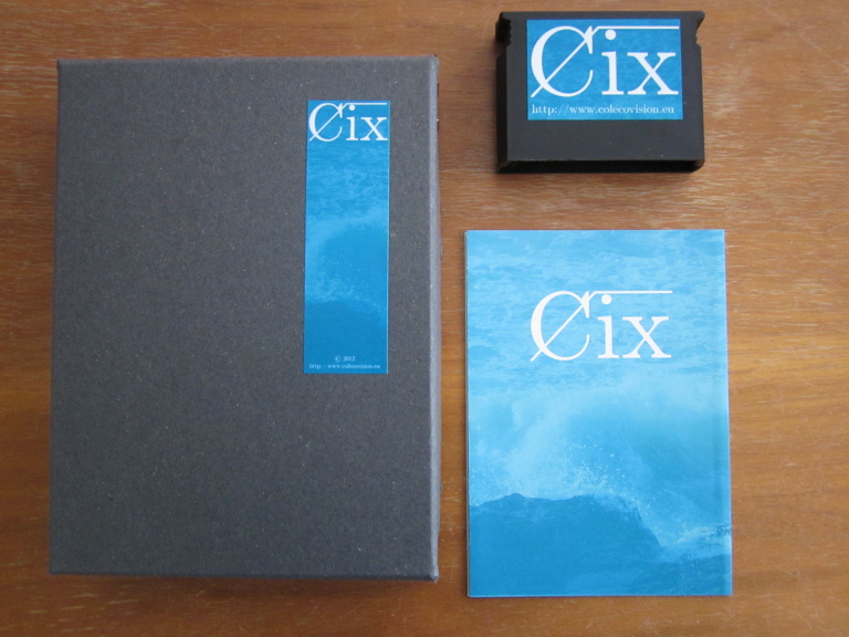 Ȼi̅x̅ box, cartridge and manual